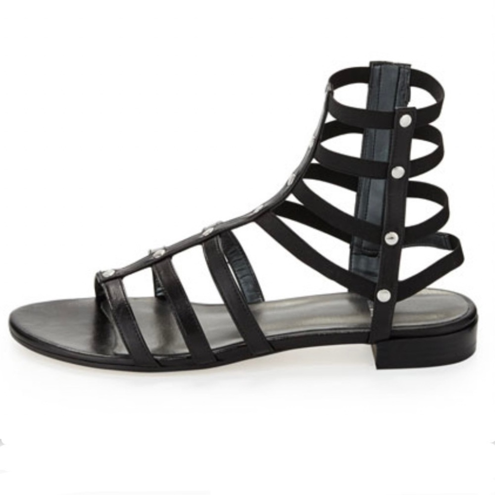 Stuart Weitzman Caesar Stretch Gladiator Sandals